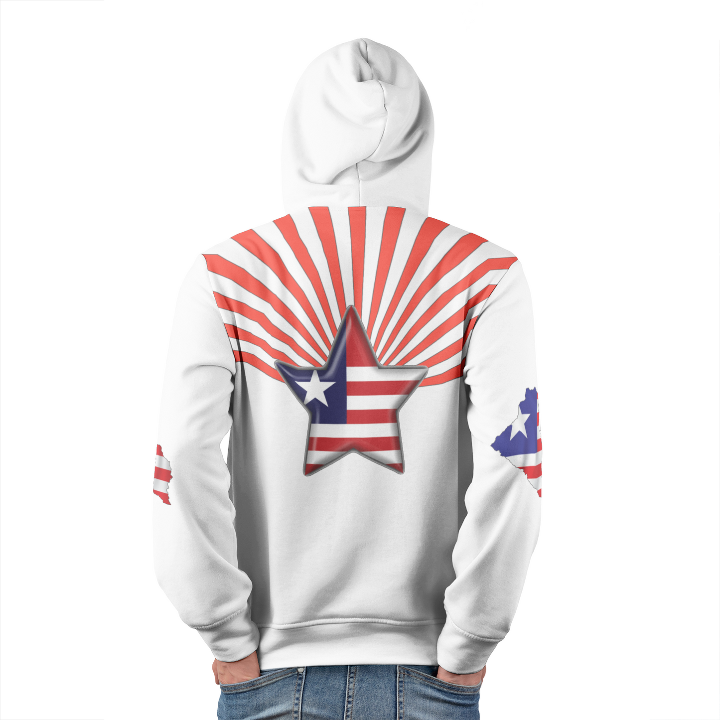 Liberia | War Designer Pullover Hoodies