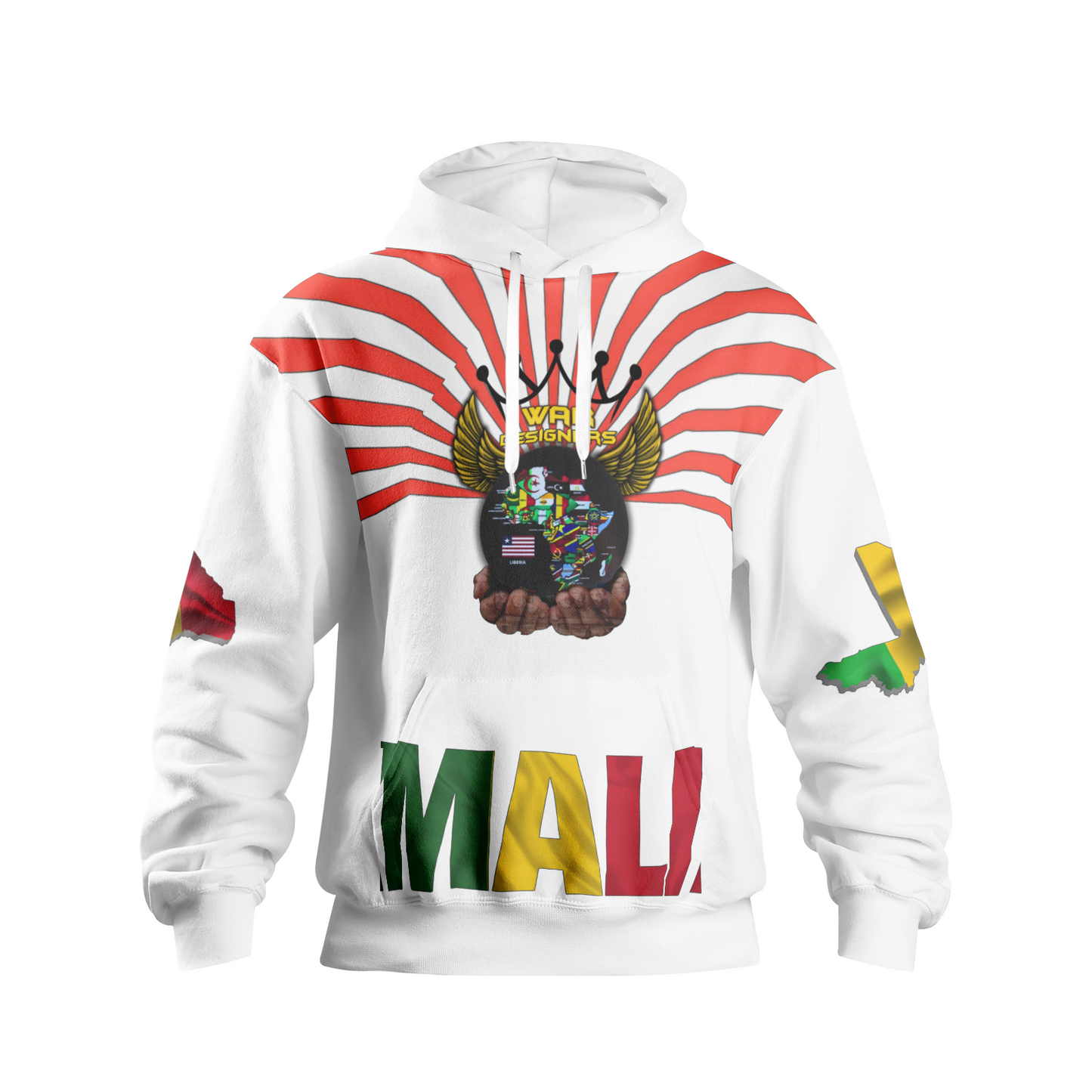 Mali | War Designer Pullover Hoodies