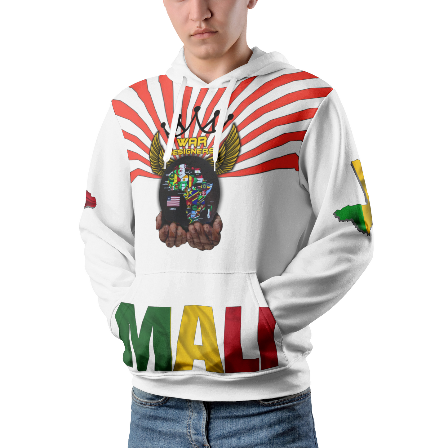 Mali | War Designer Pullover Hoodies
